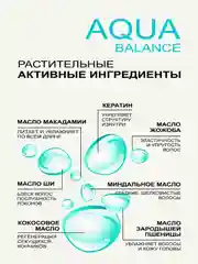 Набор MIXTON: Шампунь+Бальзам увлажнение AQUA BALANCE и Несмываемый крем спрей