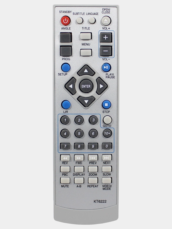 Пульт KT-6222 для DVD-плеера VITEK