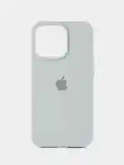 Серый металлик чехол для iPhone, Айфон 11, 12, 13, 14, 15, Pro, Max, Silicone Case, силиконовый