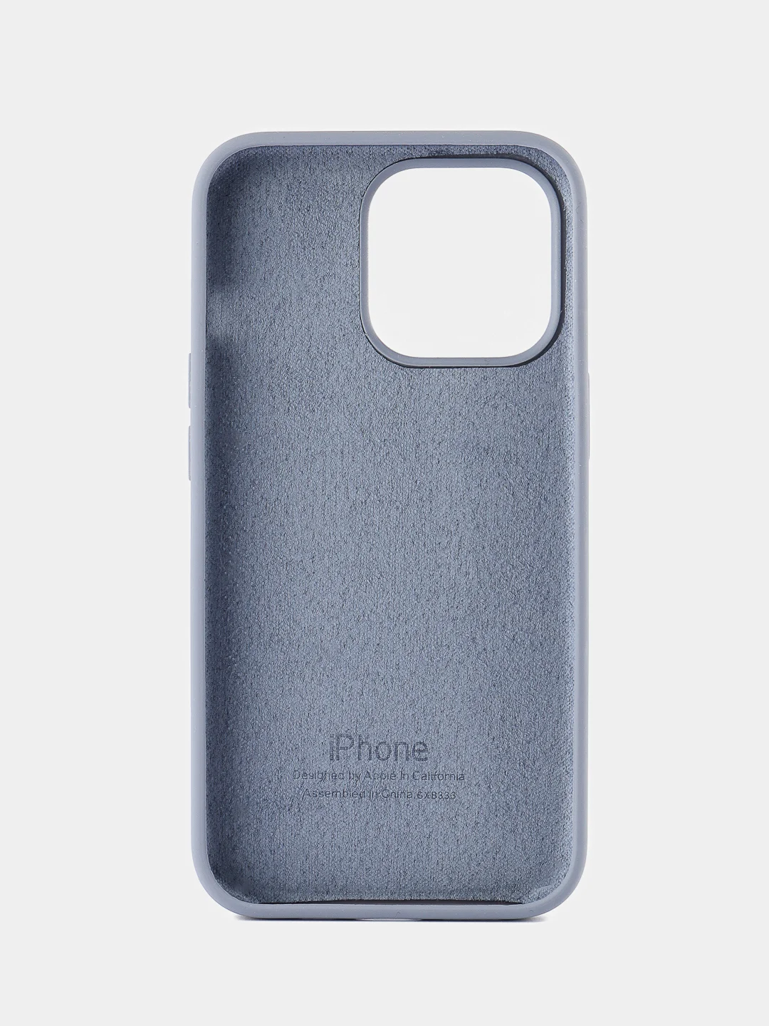Лавандовый силиконовый чехол на iPhone 13 Pro / Silicone case iPhone 13 Pro