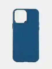 Синий меланж чехол на iPhone 14 Pro Max / Чехол на айфон 14 Про Макс