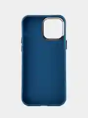 Синий меланж чехол на iPhone 14 Pro Max / Чехол на айфон 14 Про Макс