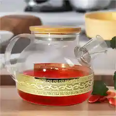 Чайник заварочный стеклянный 1 шт. 1000 мл, PROMSIZ коллекция  Версаль