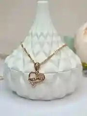 Горчичный кулон-подвеска женская