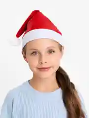 Алый шапка новогодняя Деда Мороза детская / взрослая
