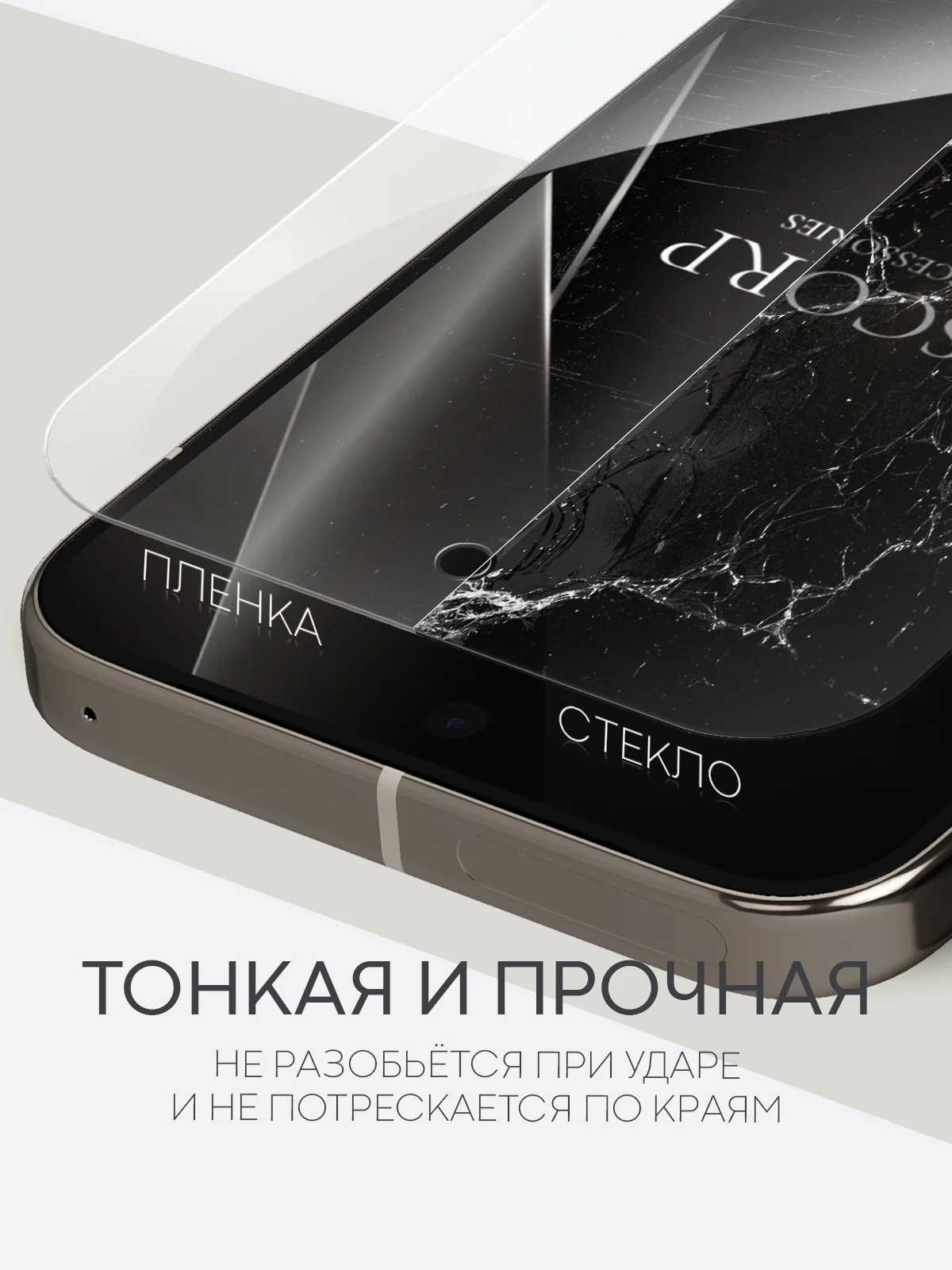 Прозрачный защитная плёнка 1-2 шт для Google Pixel 9 Pro XL гидрогелевая BROSCORP тонкая, не стекло