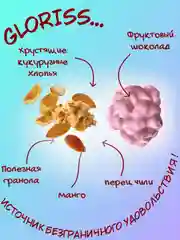 Конфеты глазированные Gloriss ChokoCorn различные вкусы, 90г