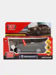 Машина "RENAULT ARKANA" 12 см, Технопарк, свет звук, открываются двери и багажник, металл
