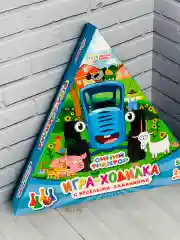 Ходилка с фишками Синий трактор игрушки из мультика
