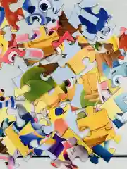 Пазлы Цветняшки 25 деталей На прогулке мультяшки