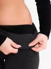Серый лосины утепленные
