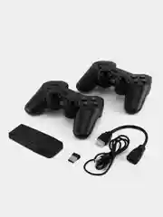 Черный игровая приставка Game Stick 64 GB беспроводная, 4k Ultra HD, со встроенными играми