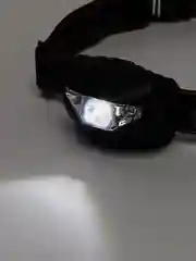 Фонарь налобный "СИБИРСКИЙ СЛЕДОПЫТ-Кварк", 1 COB + 2 LED, 3хААА/240/