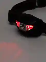 Фонарь налобный "СИБИРСКИЙ СЛЕДОПЫТ-Кварк", 1 COB + 2 LED, 3хААА/240/