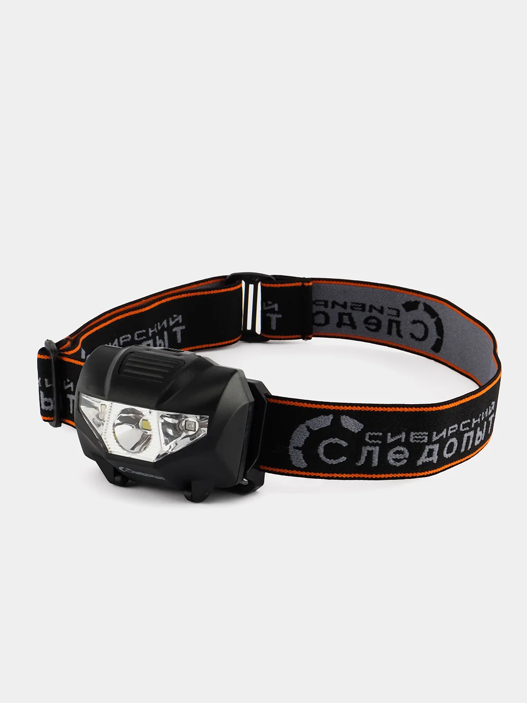 Фонарь налобный "СИБИРСКИЙ СЛЕДОПЫТ-Кварк", 1 COB + 2 LED, 3хААА/240/