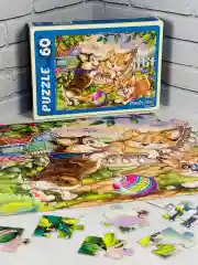 Пазлы 60 деталей Забавные корги Щенок Собаки Пёс Игра