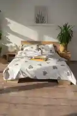 Комплект постельного белья повышенной плотности, сатин, 1,5 сп., 2 сп., Евро, Семейный