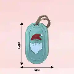 Кораллово-розовый подарочный набор на Новый Год, символ года змея 2025, елочные игрушки