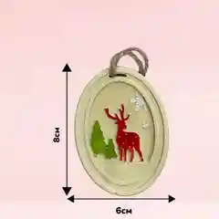 Кораллово-розовый подарочный набор на Новый Год, символ года змея 2025, елочные игрушки