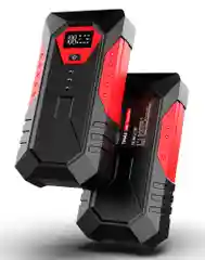 Пусковое зарядное устройство для автомобиля с фонарем - 18 800 мАч, Jump Starter, бустер