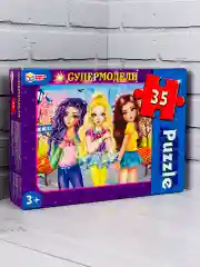 Пазл 35 Девочки Супермодели модель куклы мульт герои Игра