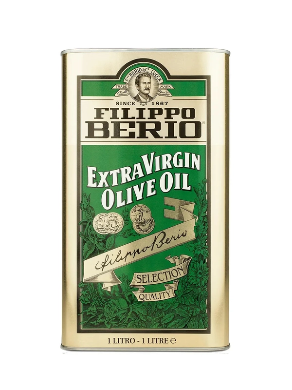 Масло оливковое нерафинированное Extra virgin ж/б 1 л