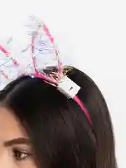 Вишнёвый ободок новогодний светящися