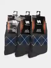 Угольный мужские теплые махровые носки хлопок