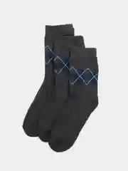 Угольный мужские теплые махровые носки хлопок