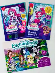 Энчантималс Enchantimals альбом для рисования аппликация из фольги объемная картина мульт