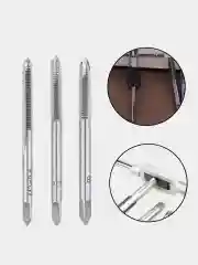 Набор метчиков M3-M12 , 7 предметов, сталь HSS