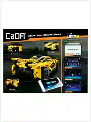 Желтый конструктор CaDA, радиоуправляемый (C51301W, C51053W, C51304W, C51051W, C51101W)