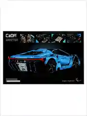 Конструктор CaDA Lamborghini Centenario (3842 детали) C61041W