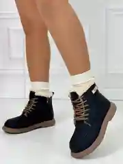 Белый ботинки женские, полусапоги женские, зимние