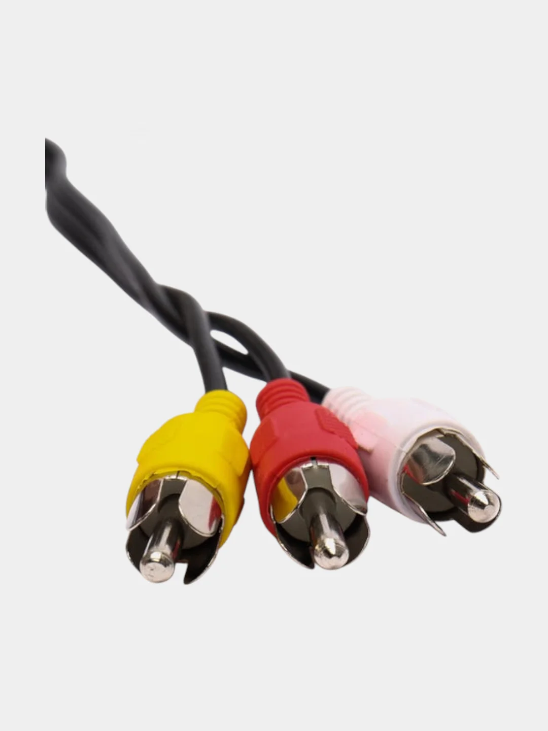 Шнур тюльпан 3 RCA - 3 RCA, 1 метр