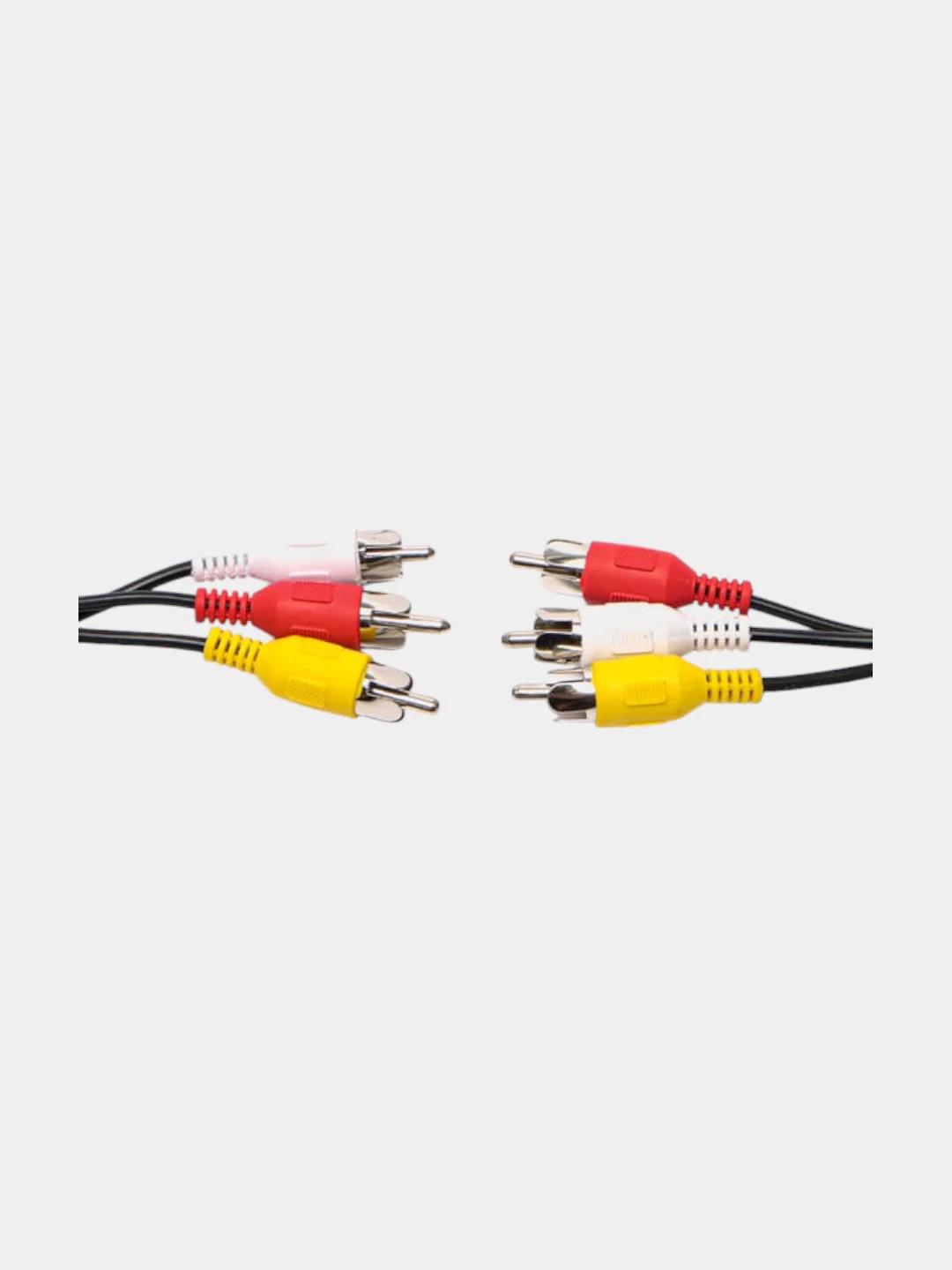 Шнур тюльпан 3 RCA - 3 RCA, 1 метр
