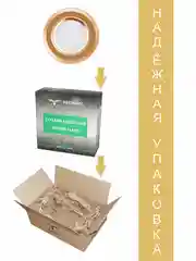 Тарелки десертные, подарочный набор, 6 шт.,  19,5 см, золото PROMSIZ коллекция Ампир