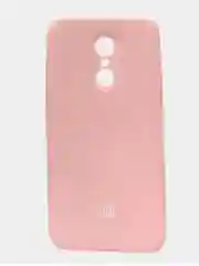 Розовый чехол для XIAOMI REDMI NOTE 5 PLUS/ 5A (MI В БЕЛОМ КВАДРАТЕ)