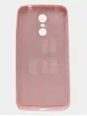 Розовый чехол для XIAOMI REDMI NOTE 5 PLUS/ 5A (MI В БЕЛОМ КВАДРАТЕ)