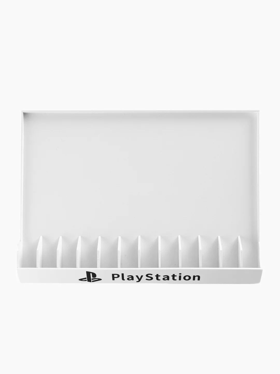 Белый подставка для хранения игровых дисков Sony Playstation, PS4, PS5, на 12 дисков