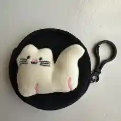 Белый брелок мягкий ключи,рюкзак,сумку,Гусь обнимусь,Кошка,кошелек плюшевый.чехол для наушников