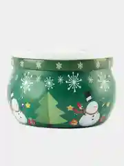 Зеленый свеча ароматическая новогодняя, аромасвеча