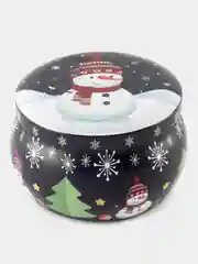 Темно-синий свеча ароматическая новогодняя, аромасвеча