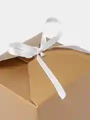 Золотой коробка подарочная квадратная, самосборная, 13 вариантов