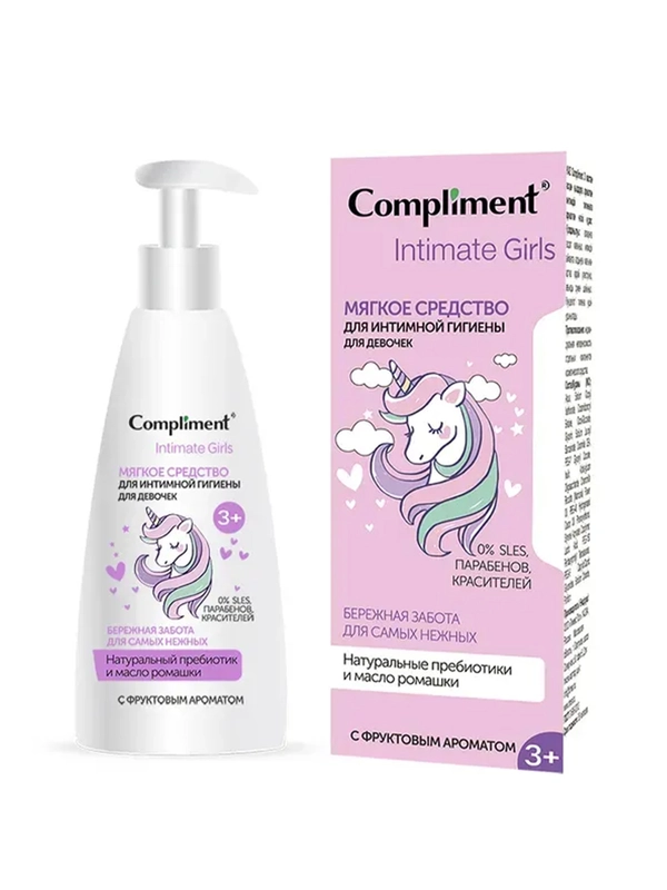 Compliment Intimate Girls Средство для интимной гигиены для девочек (мягкое), 200 мл