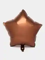 Коричневый воздушный шар Звезда