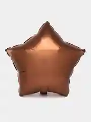Коричневый воздушный шар Звезда