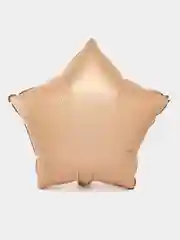 Бежевый воздушный шар Звезда