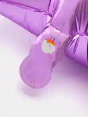 Сиреневый воздушный шар Звезда