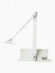 Белый доводчик Punto (Пунто) дверной SDC2030 40-55 кг
